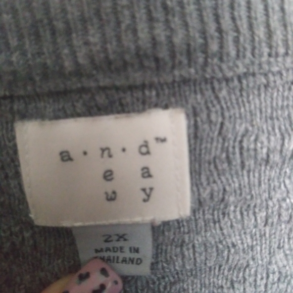 Gray Cardigan - Picture 2 of 2